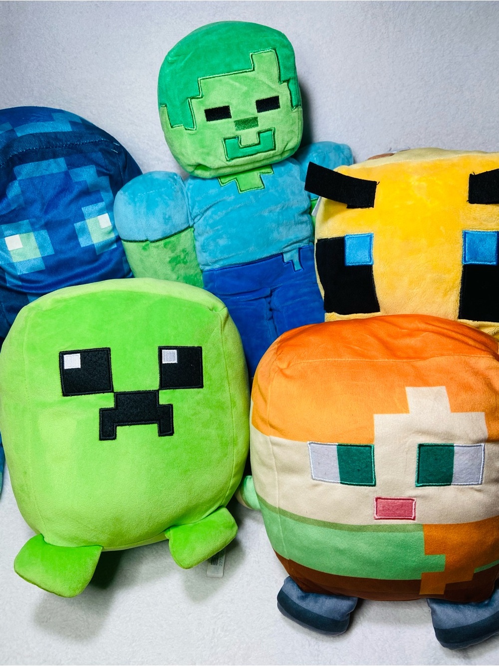 Minecraft Plush Toys Lot Minecraft Lot Alex Zombie Creeper Video Game Toys